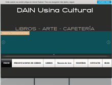 Tablet Screenshot of dainusinacultural.com.ar